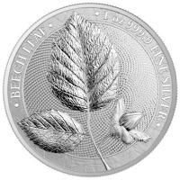 Germania Mint 5 Mark  Beech Leaf (Buchenblatt) 2023 1 Oz Silber